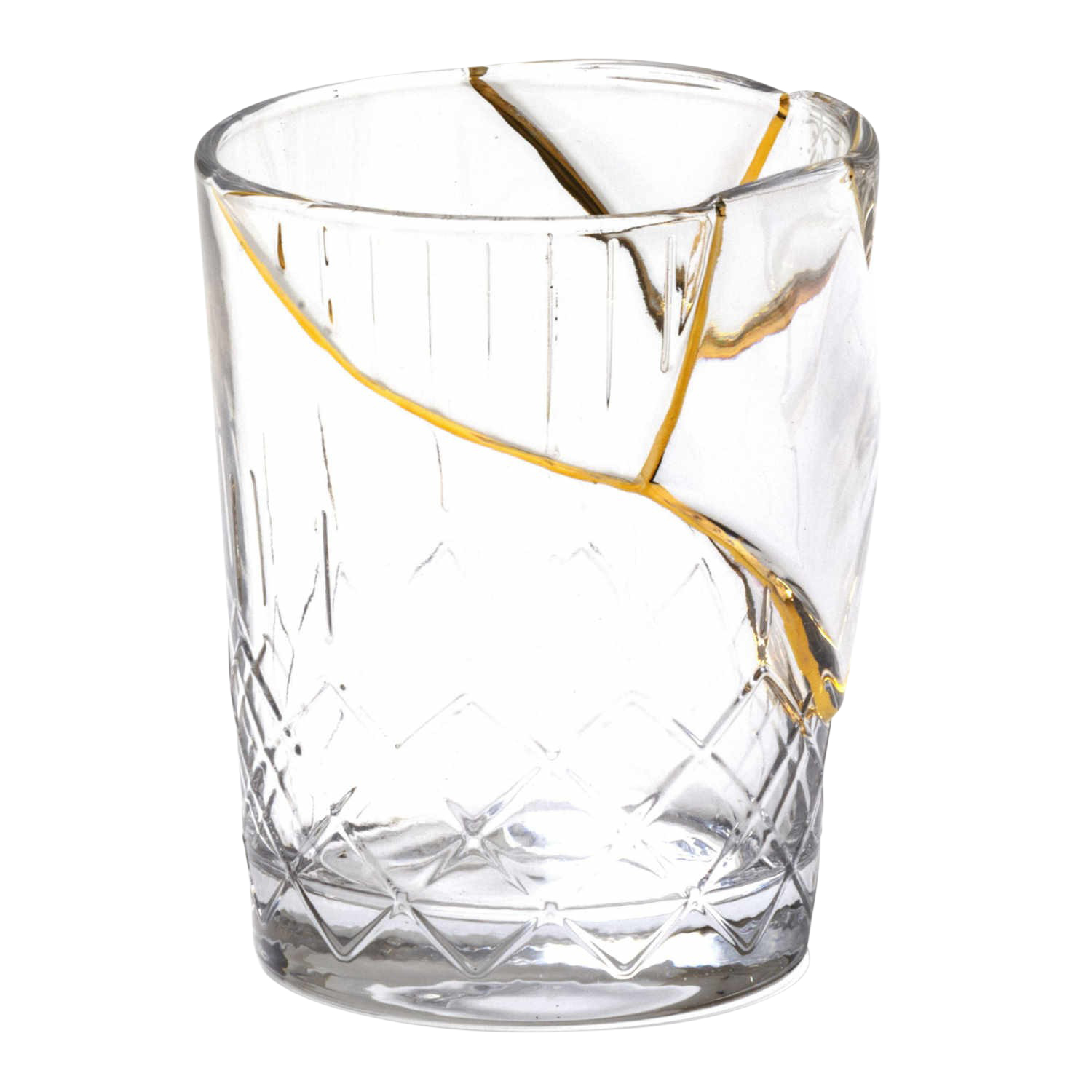 Kintsugi Glass 09656 Trinkglas von Seletti