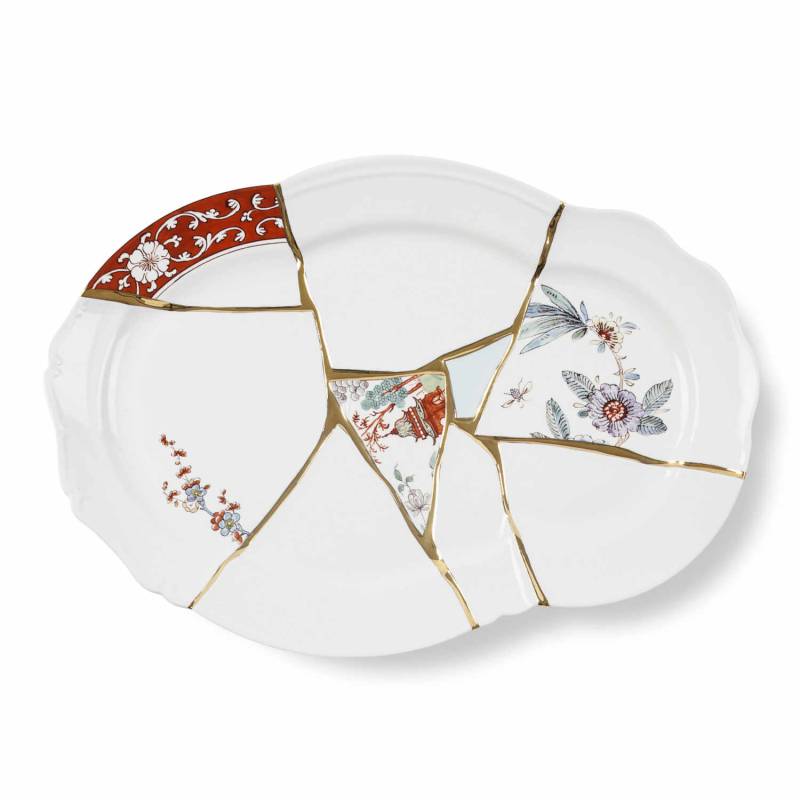 Kintsugi Tray Servierteller von Seletti