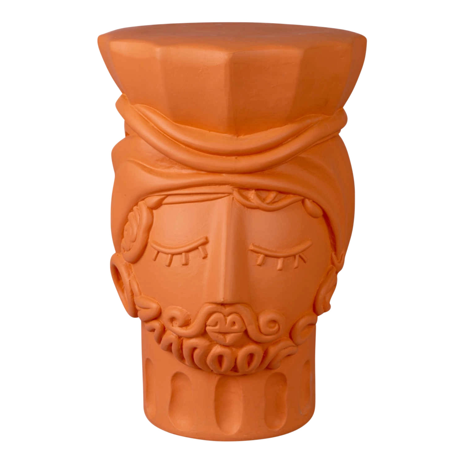 Magna Graecia Terracotta Stool Objekt, Ausführung man von Seletti