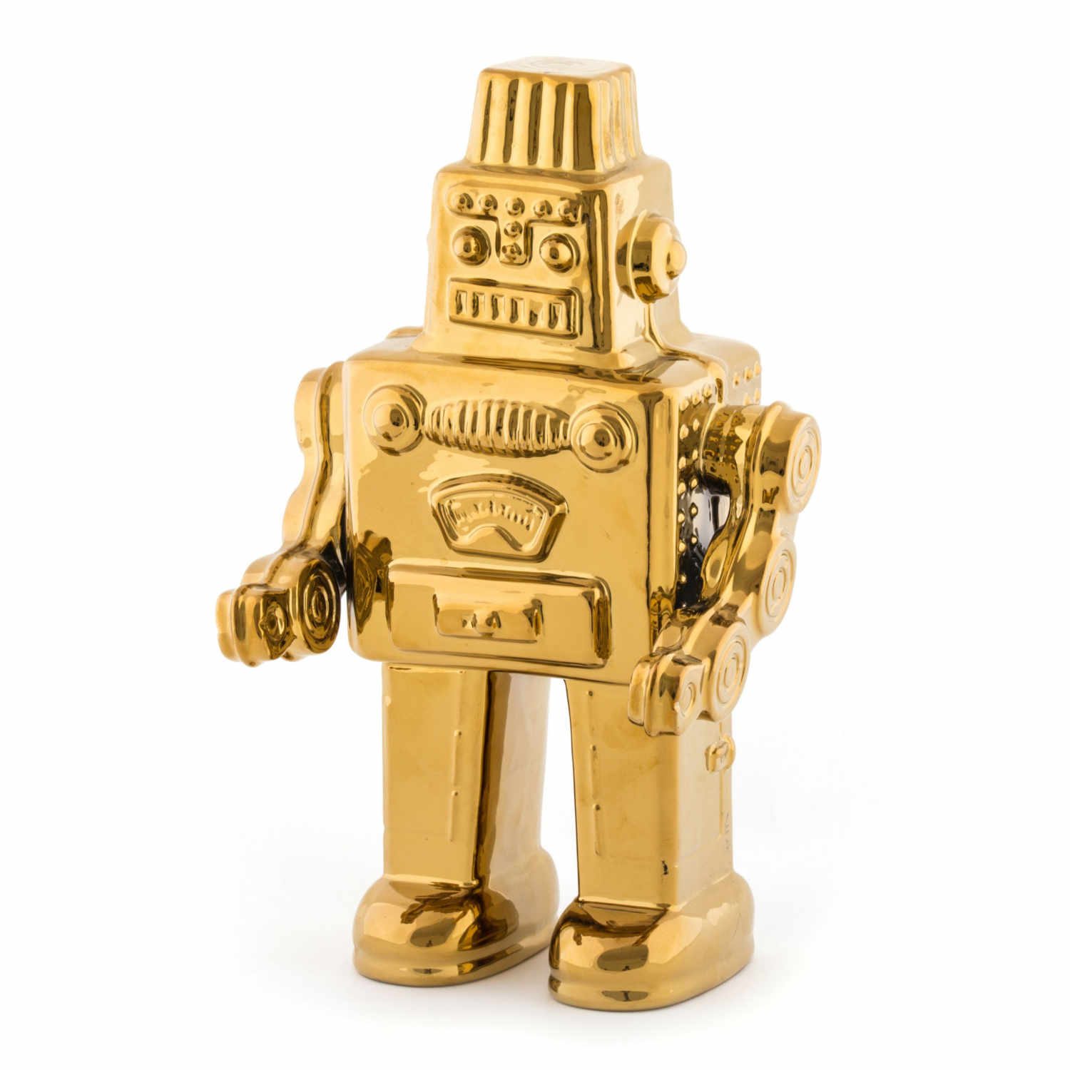 Memorabilia Gold My Robots Skulptur von Seletti