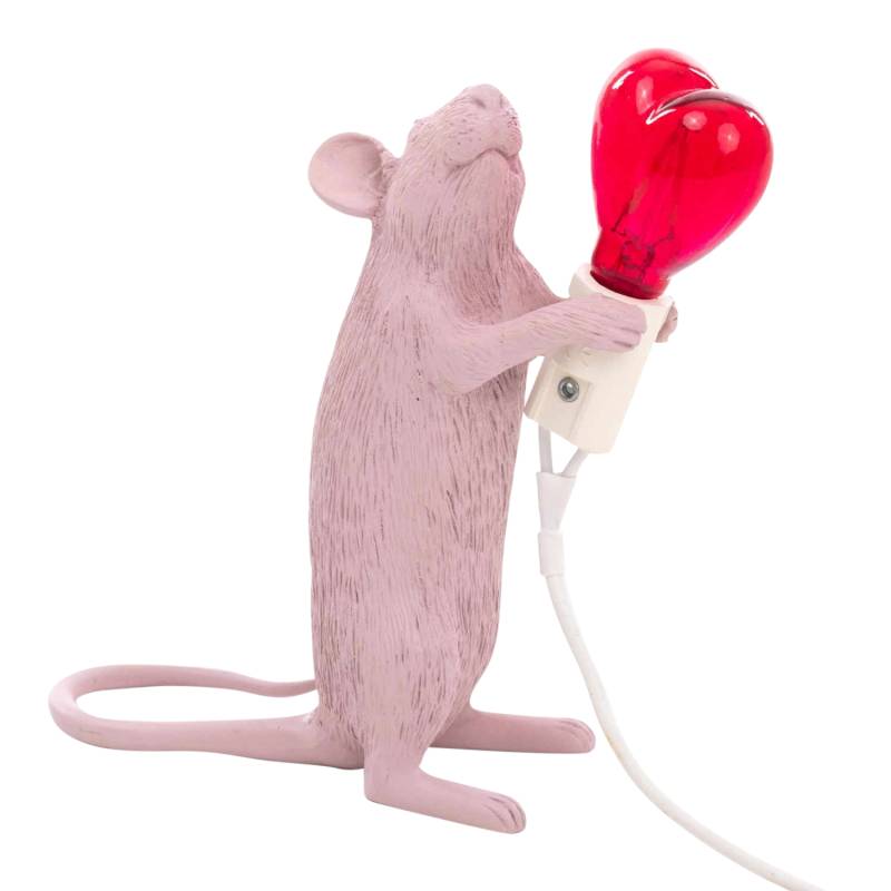 Mouse Lamp LOVE «Step» Tischleuchte von Seletti