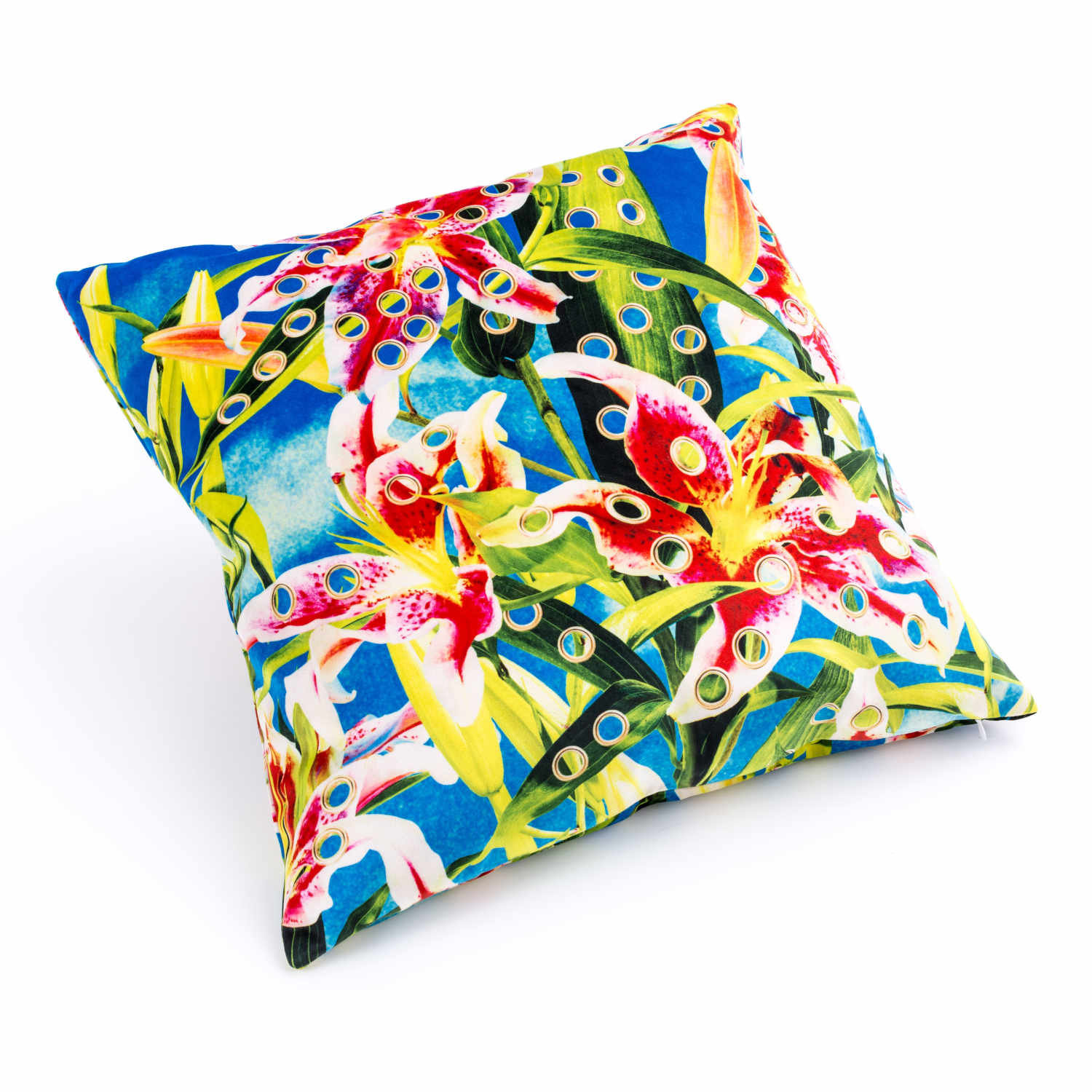 Pillow - Toiletpaper Dekokissen , Motiv blume von Seletti