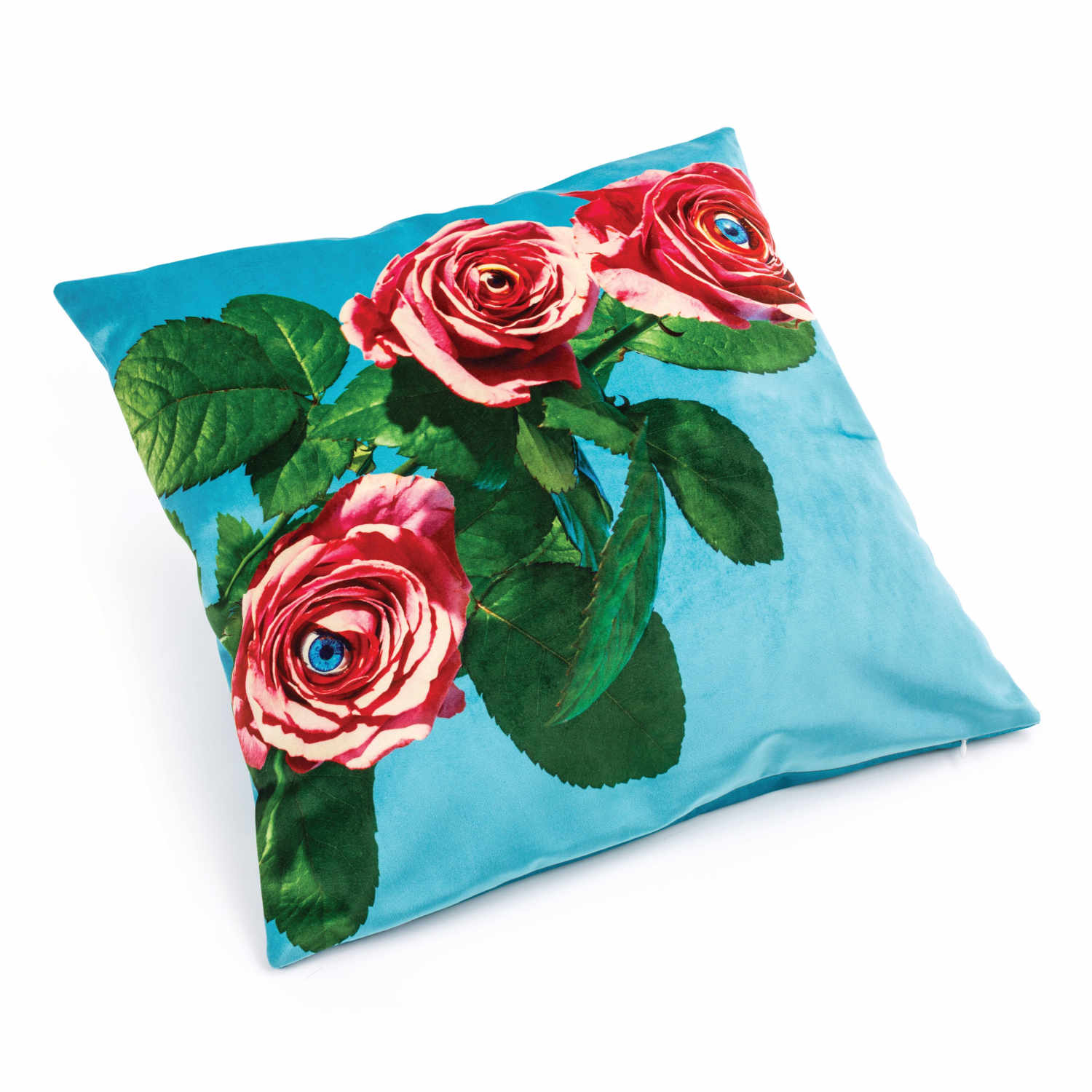 Pillow - Toiletpaper Dekokissen , Motiv rosen von Seletti