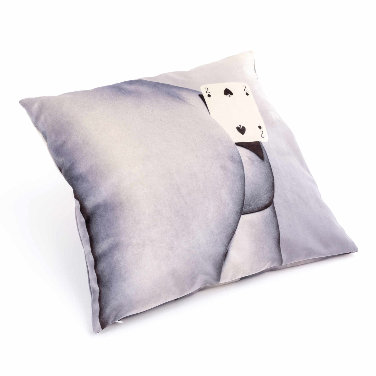 Pillow - Toiletpaper Dekokissen , Motiv two of spades von Seletti