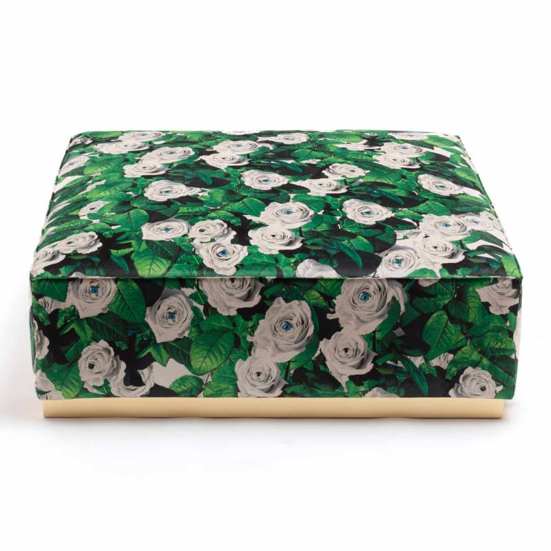 Pouf Toiletpaper Hocker, Motiv rosen von Seletti