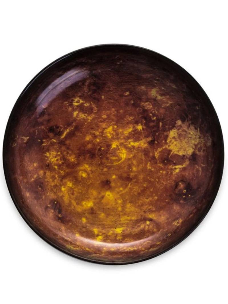 Seletti 10823 Cosmic Diner Mars soup plate - Brown von Seletti