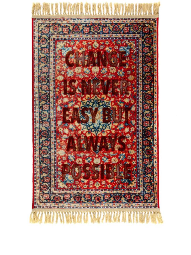 Seletti Burnt Carpet rug - Red von Seletti