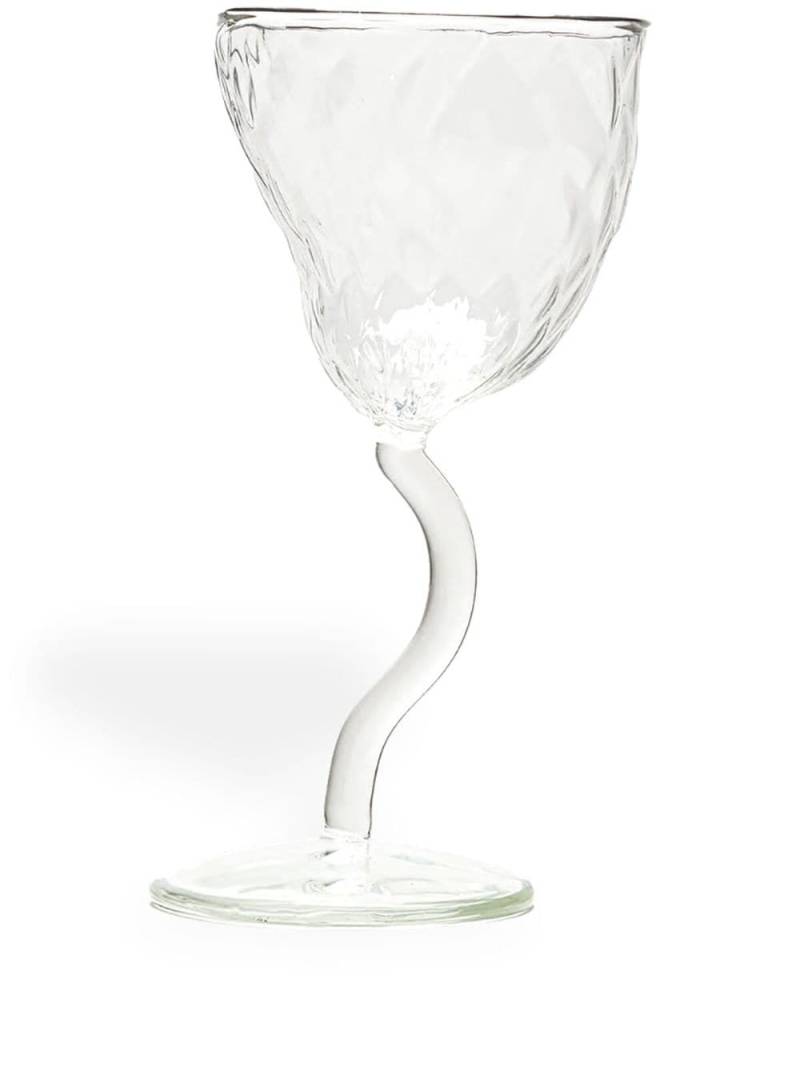 Seletti Classic on Acid Diamonds wine glass - Neutrals von Seletti