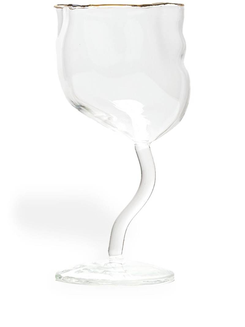 Seletti Classic on Acid Greca wine glass - Neutrals von Seletti