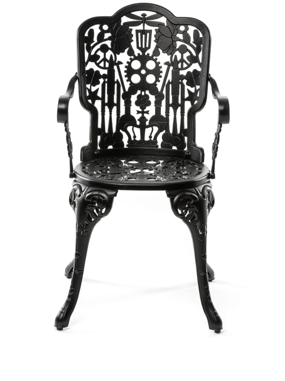 Seletti Industry Collection chair (55cm x 52cm) - Black von Seletti