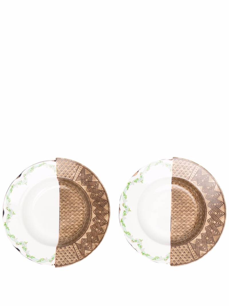 Seletti Malao hybrid soup bowl (set of two) - White von Seletti