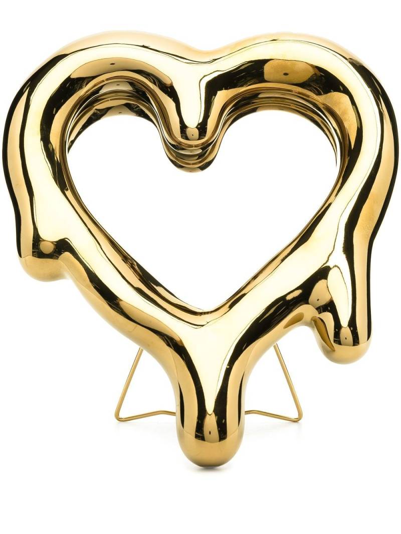 Seletti Melted Heart photo frame (30x35cm) - Yellow von Seletti