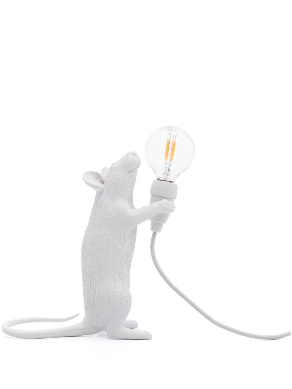 Seletti Mouse sculpture-design lamp - White von Seletti