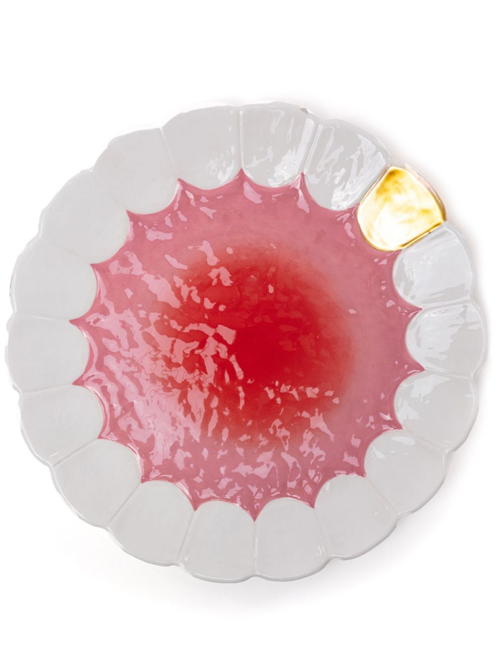 Seletti Mouth Full Blow plate (35cm) - White von Seletti