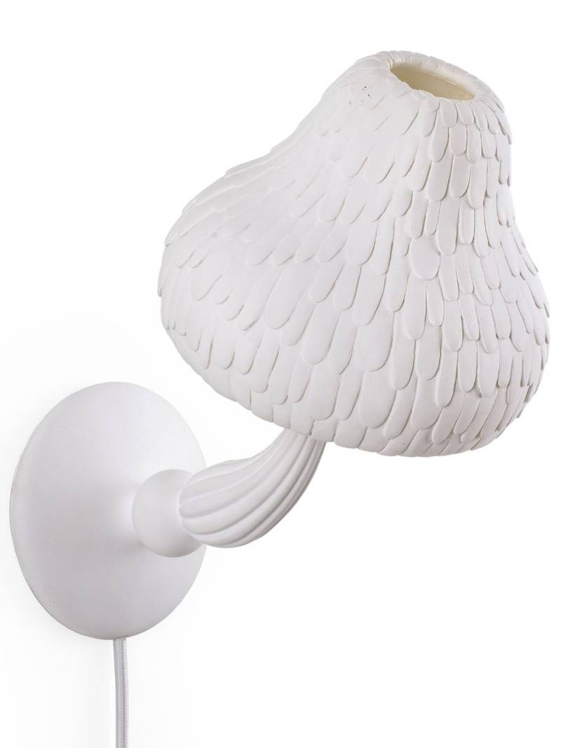 Seletti Mushroom resin wall lamp - White von Seletti