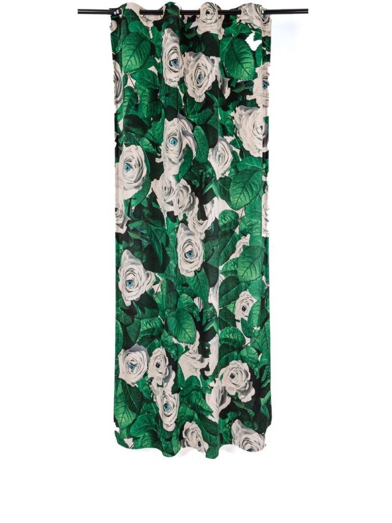 Seletti Roses curtain - Green von Seletti