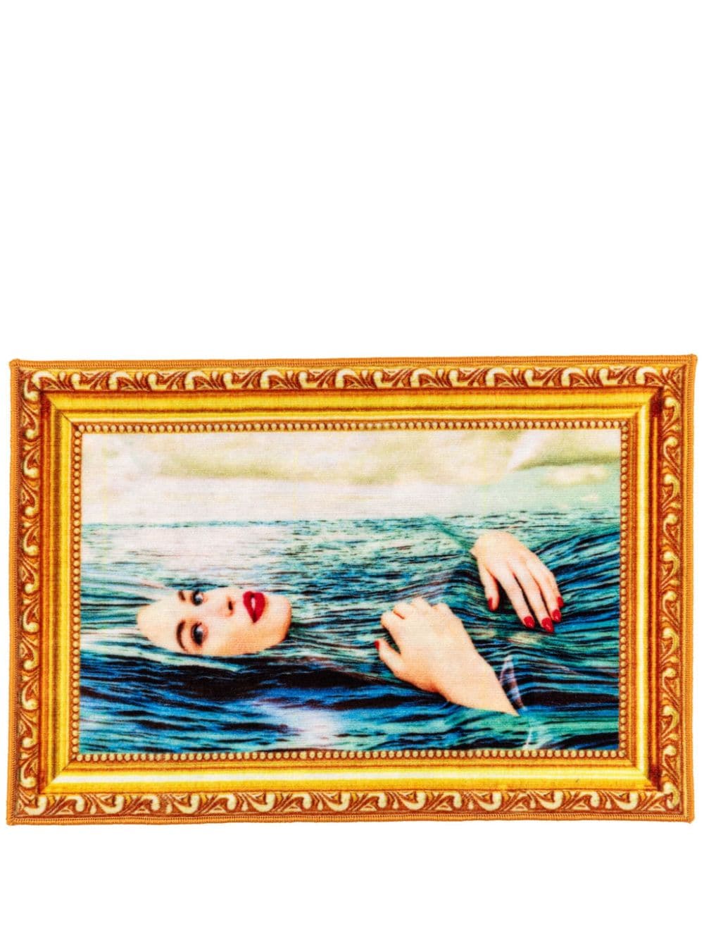 Seletti Seagirl graphic-print mat (60x90cm) - Multicolour von Seletti