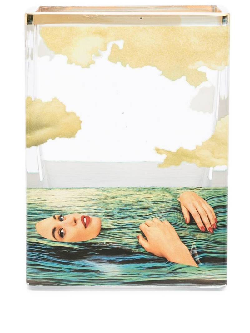 Seletti Toiletpaper Sea Girl vase - Yellow von Seletti