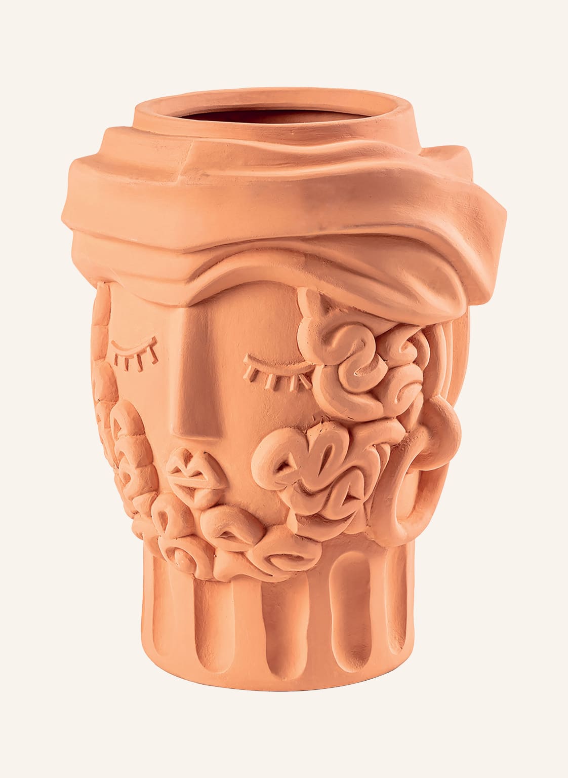 Seletti Vase Magna Graecia Man braun Seletti Vase Magna Graecia Man braun von Seletti