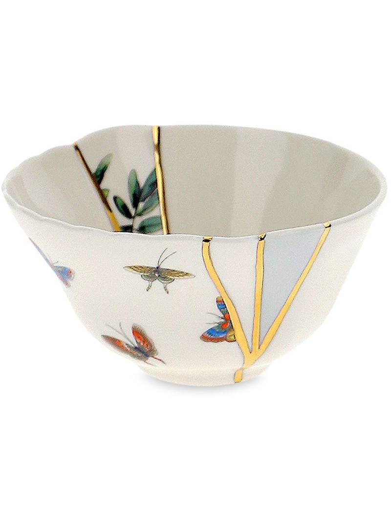 Seletti crack detail bowl - White von Seletti