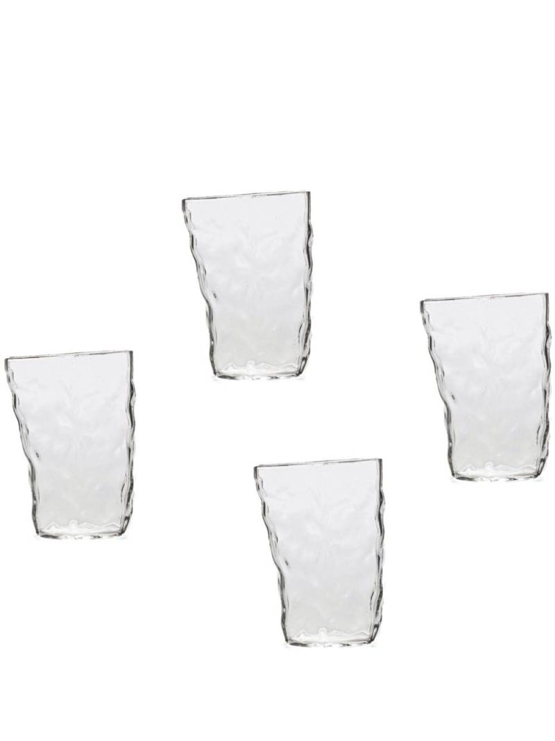 Seletti x Diesel Venice water glass (set of four) - Neutrals von Seletti