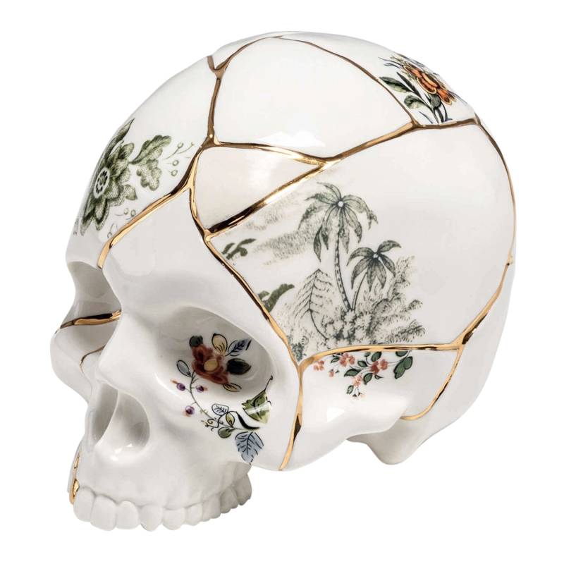 Skull Kintsugi Edition Schädel von Seletti