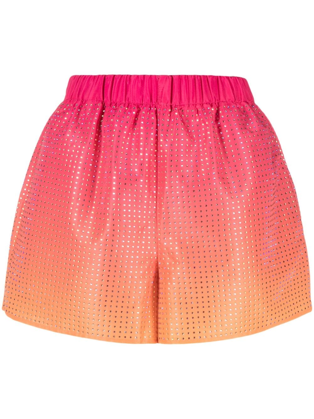 Self-Portrait embellished ombré shorts - Pink von Self-Portrait