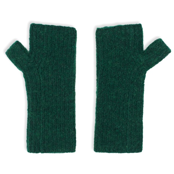 Selfhood - Fluffy Half-Mittens - Handschuhe Gr One Size grün;lila von Selfhood