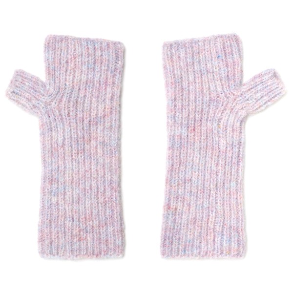 Selfhood - Fluffy Half-Mittens - Handschuhe Gr One Size lila von Selfhood