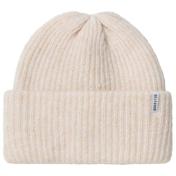 Selfhood - Women's Fluffy Beanie - Mütze Gr One Size beige von Selfhood