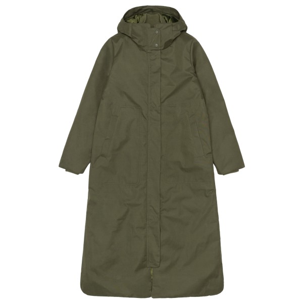 Selfhood - Women's Long Parka Coat - Mantel Gr L oliv von Selfhood