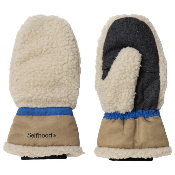 Selfhood - Women's Teddy Mittens - Handschuhe Gr One Size beige von Selfhood