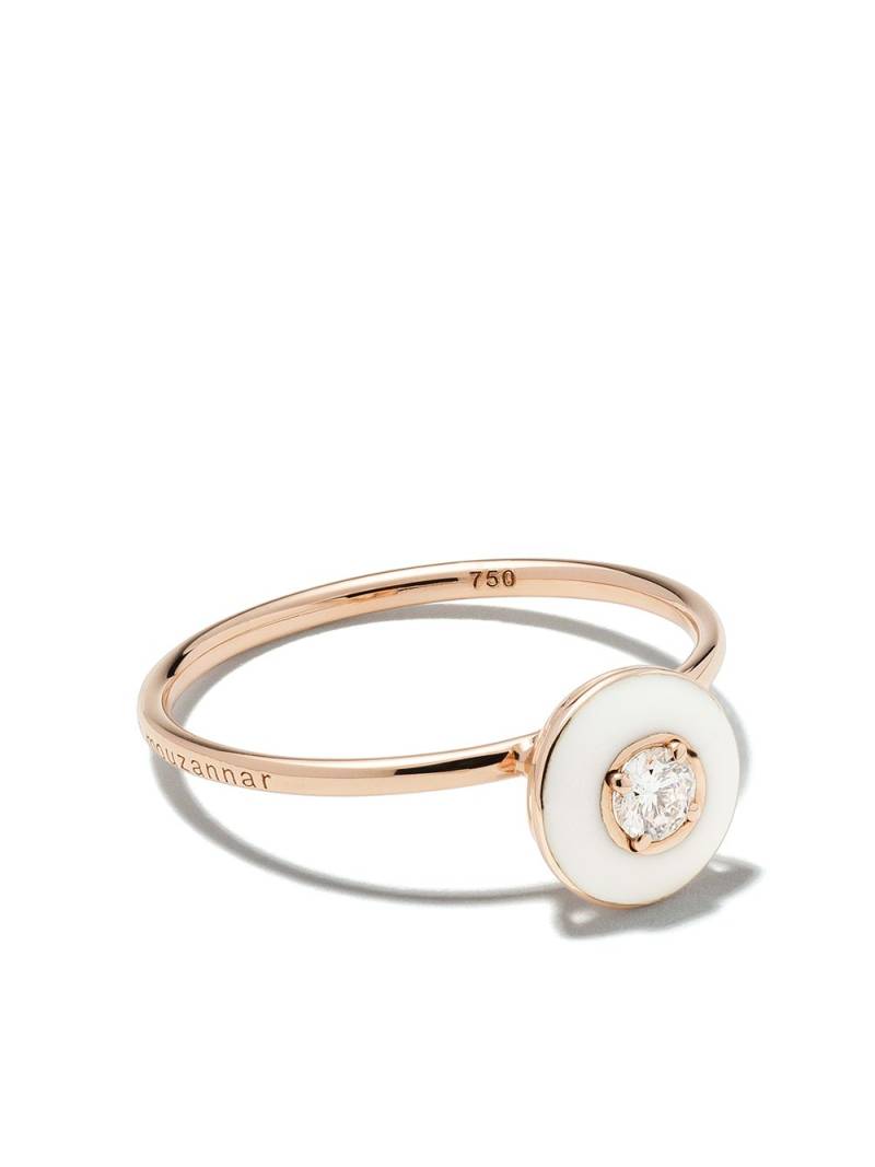 Selim Mouzannar 18kt rose gold diamond Mina ring - Pink von Selim Mouzannar