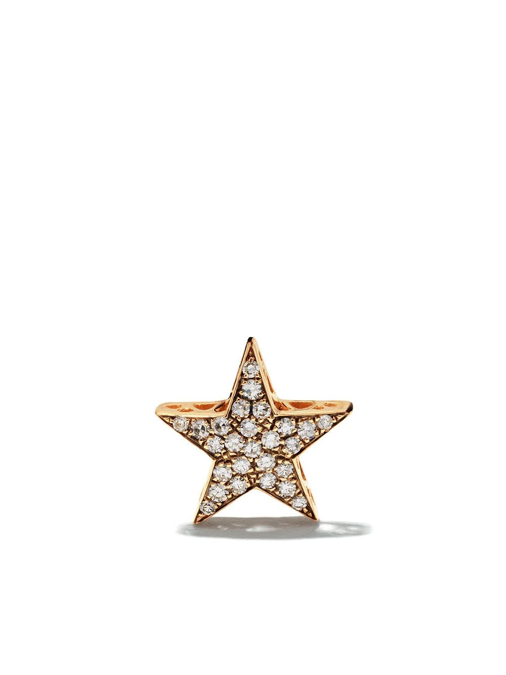 Selim Mouzannar 18kt rose gold diamond Star single earring - Pink von Selim Mouzannar