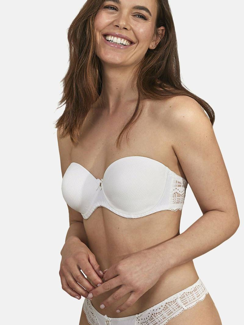 Bandeau-bh Gepanzert Vorgeformt Alicia Hochzeit Damen Elfenbein B/75 von Selmark