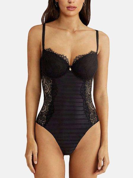 Body String Davinia Damen Schwarz 85 von Selmark