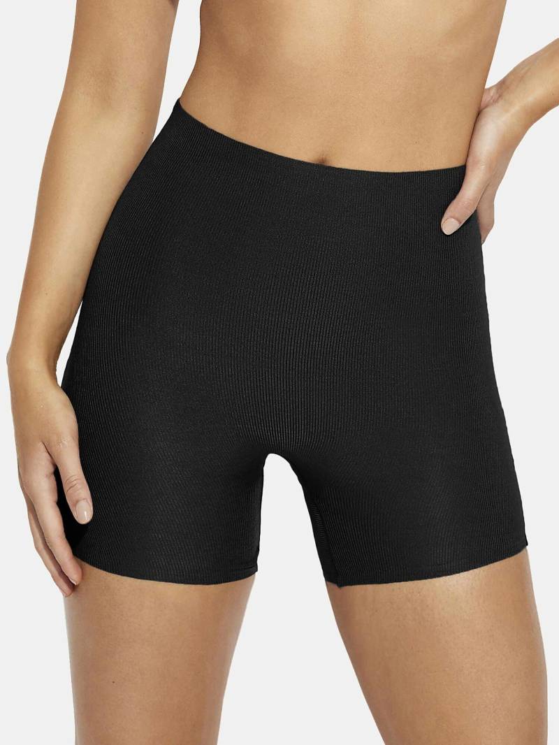 Hochgeschnittene Formende Panty-shorts One Damen Schwarz M von Selmark