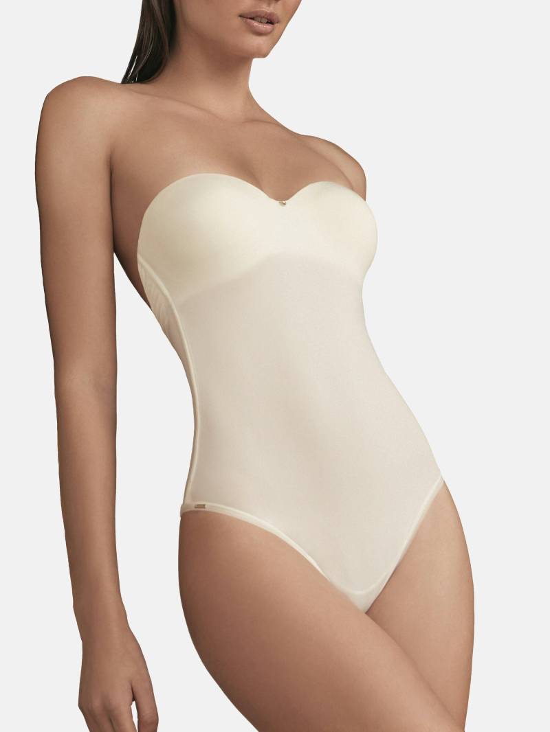 Unsichtbarer Vorgeformter Bodysuit Etna Hochzeit Damen Elfenbein L von Selmark