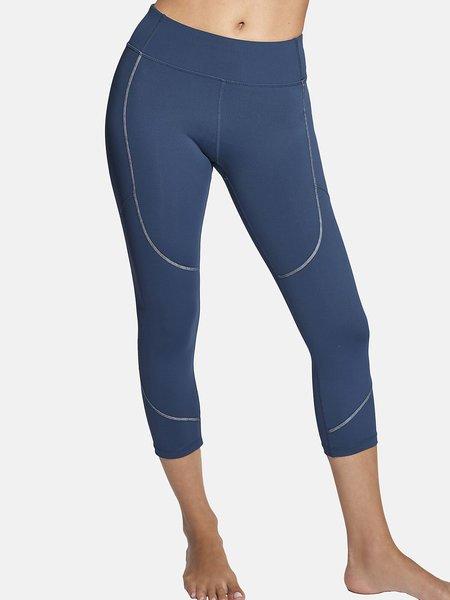 Kurze Sportleggings Tech St4 Damen Blau M von Selmark