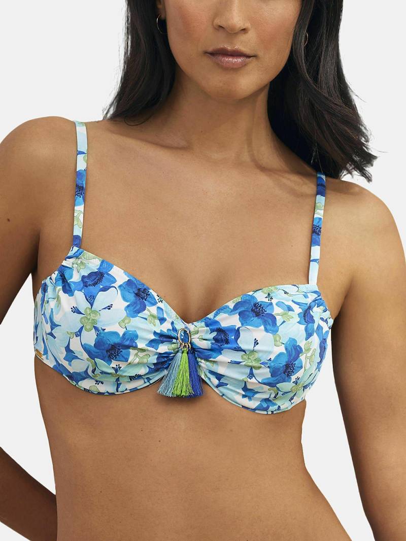 Passendes Bikini-top Rosé Unisex Blau D/75 von Selmark