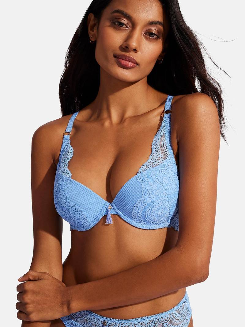 Push-up-bh Matilda Damen Blau B/70 von Selmark