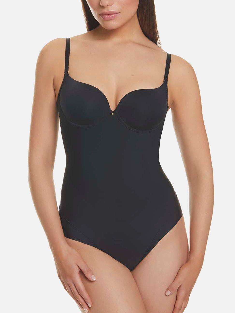 Bodysuit Mit Lipo-effekt Und Tiefem Rücken Etna Damen Schwarz 90 von Selmark