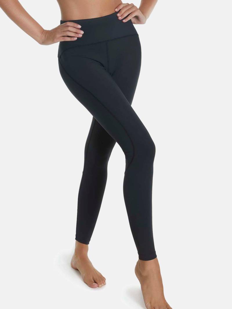 Lange Leggings Tech St2 Damen Schwarz L von Selmark