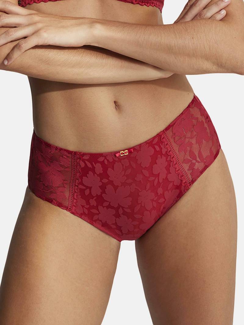 Slip Mit Hoher Taille Gabrielle Damen Rot Bunt L von Selmark