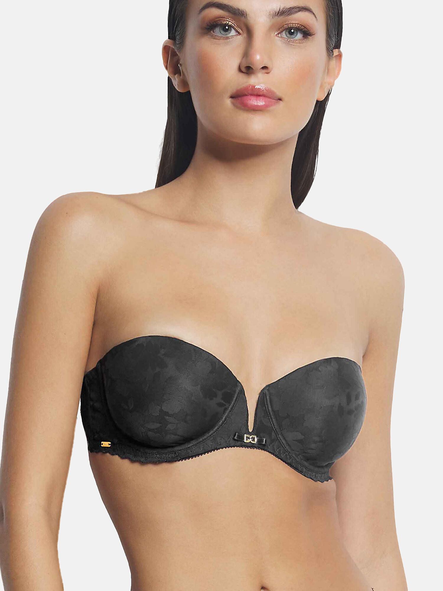 Vorgeformter Bandeau-bh Mit Armatur Gabrielle Damen Schwarz B/85 von Selmark