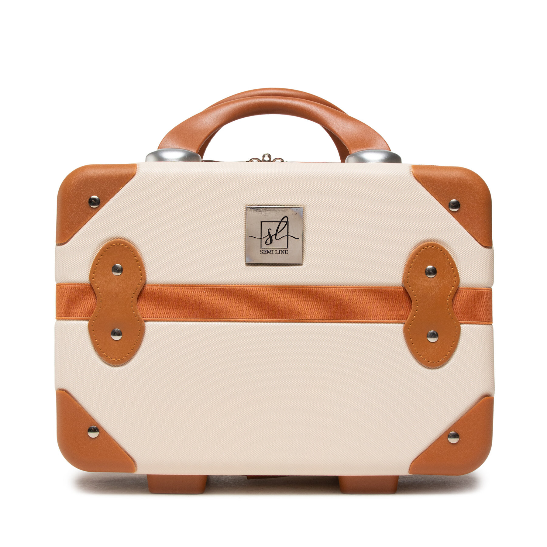 Henkeltasche Semi Line T5506-0 Beige von Semi Line