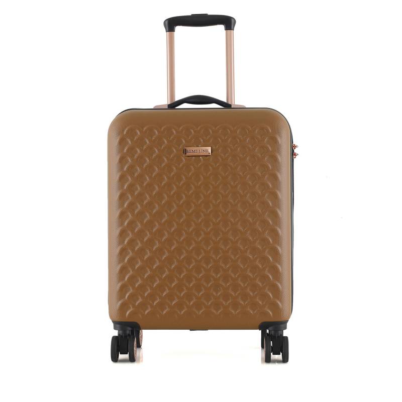 Kabinenkoffer Semi Line T5721-1 Beige von Semi Line