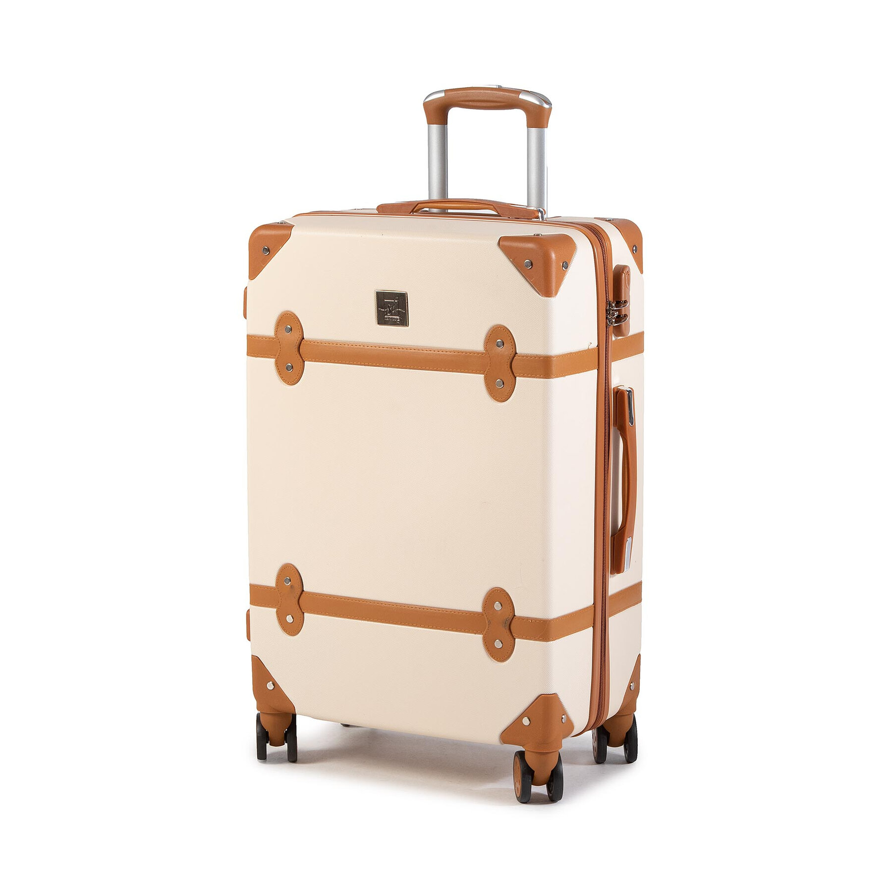 Mittlerer Koffer Semi Line T5506-3 Beige von Semi Line