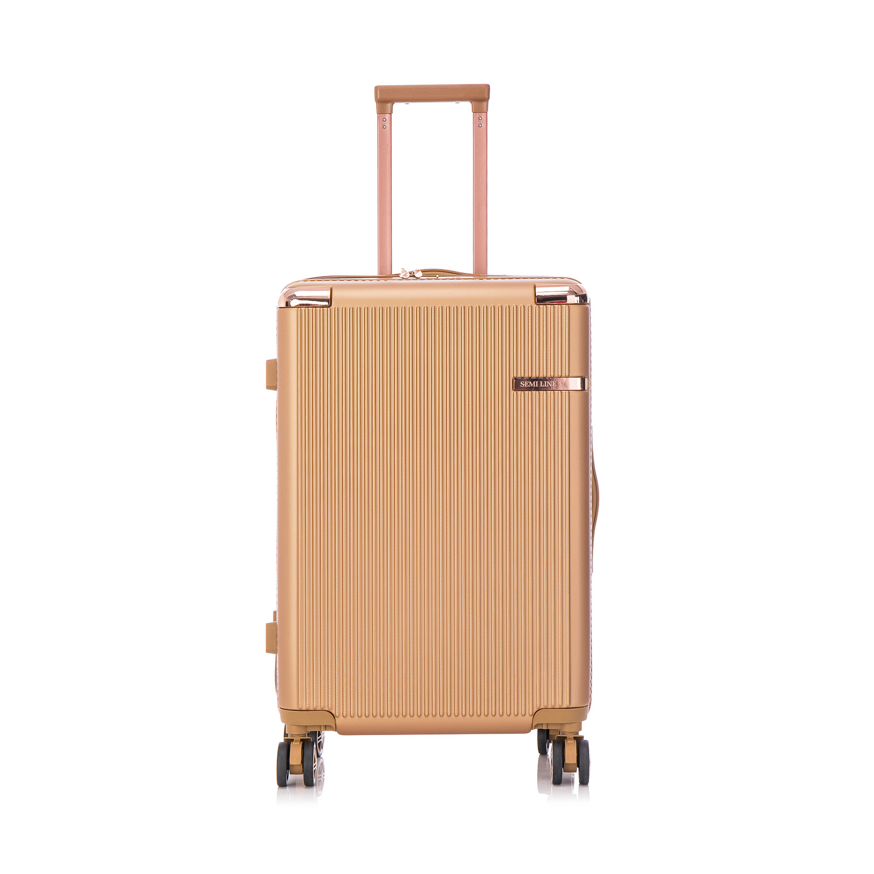 Mittlerer Koffer Semi Line T5663-4 Goldfarben Mittlerer Koffer Semi Line T5663-4 Goldfarben von Semi Line