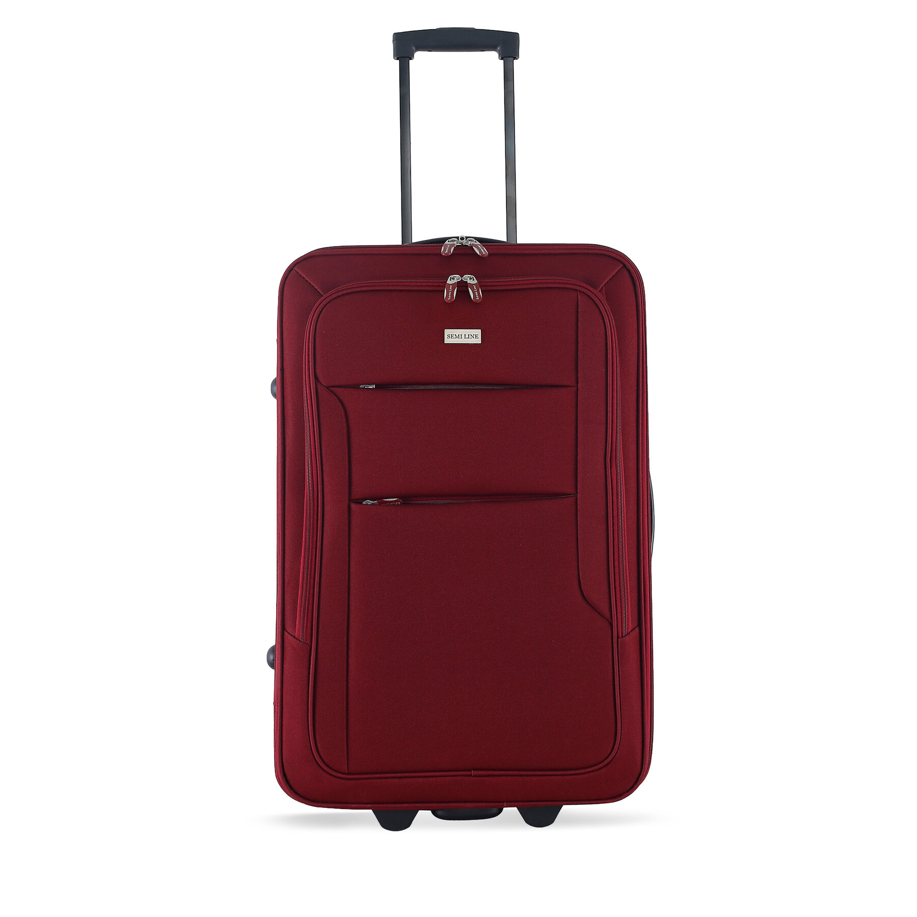 Mittlerer Koffer Semi Line T5678-2 Dunkelrot Mittlerer Koffer Semi Line T5678-2 Dunkelrot von Semi Line